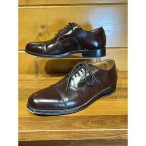 Jos. A. Bank Men's Cap-Toe Oxfords in Dark Brown